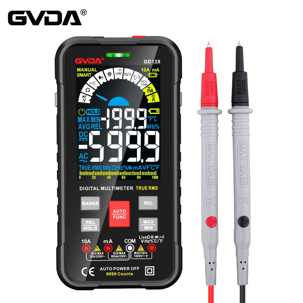 1 Digital Multimer Color LCD