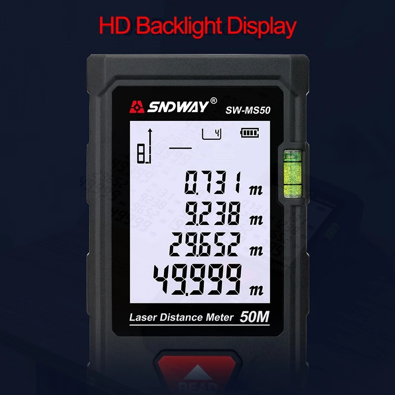 laser distance meter 50m -