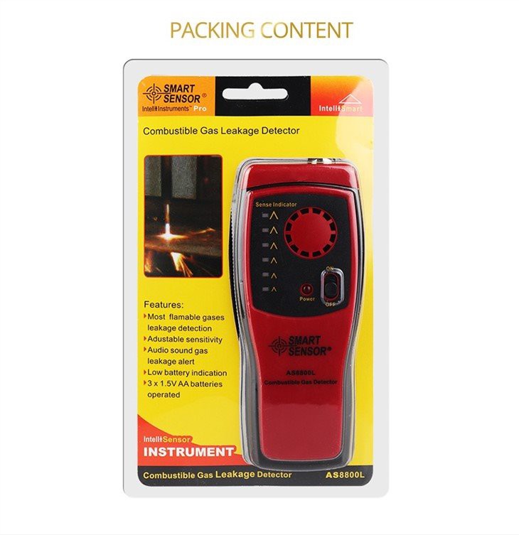 3. Combustible gas detector alarm