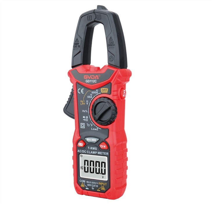 Pengukur Klem AC DC 600V 600A Digital