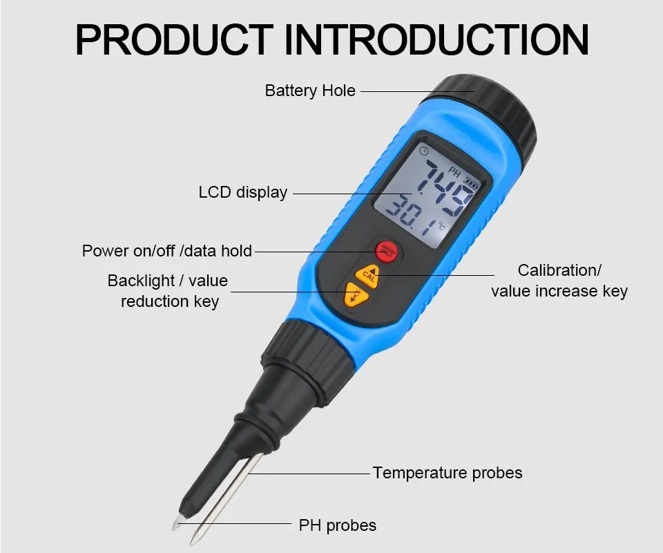 Cara menggunakan Penetrating Ph meter