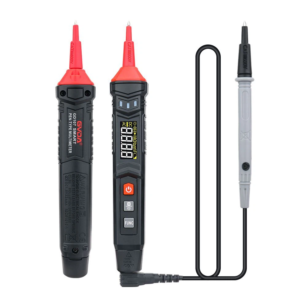 Alarm Tegangan Tinggi Dari GVDA Smart Multimter GD107