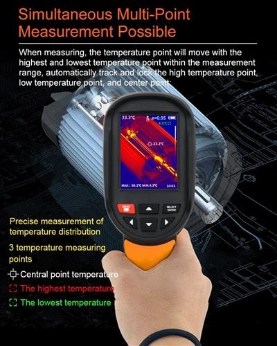120x90 Pixel Infrared Thermal Imaging Camera