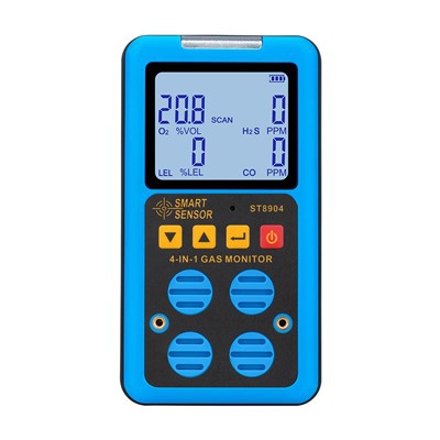 Detektor Gas Multifungsi 4 in 1 Profesional