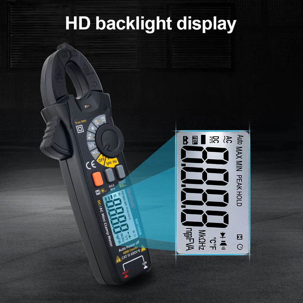 -6 Auto range clamp meter