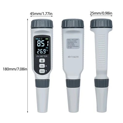 Rechargeable Color LCD PH Acidity Meter suppliers